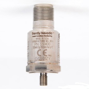 Bently Nevada เครื่องวัดความเร่งสแตนเลส316L 330400-02-05เครื่องวัดความเร่งเอาต์พุต4-20mA สำหรับการตรวจสอบการสั่นสะเทือน - Product Image 1