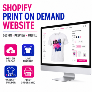 Desarrollo de Aplicaciones <span class=keywords><strong>Web</strong></span> y Móviles Personalizadas para Shopify con Impresión Bajo Demanda y Soporte Multiplataforma para MAC OS - Stock Disponible |   LionCreate - Product Image 2
