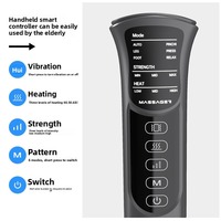 Masseur de jambes à compression d'air RS Relief avec fonction Shiatsu pour soulager les douleurs musculaires et les tensions – Bottes de massage à compression d'air
