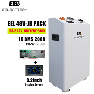 Eel 15kwh 16kwh סוללה ליתיום ברזל פוספט 48v סוללה נטענת מטען אנרגיה סולארית אחסון lifepo4