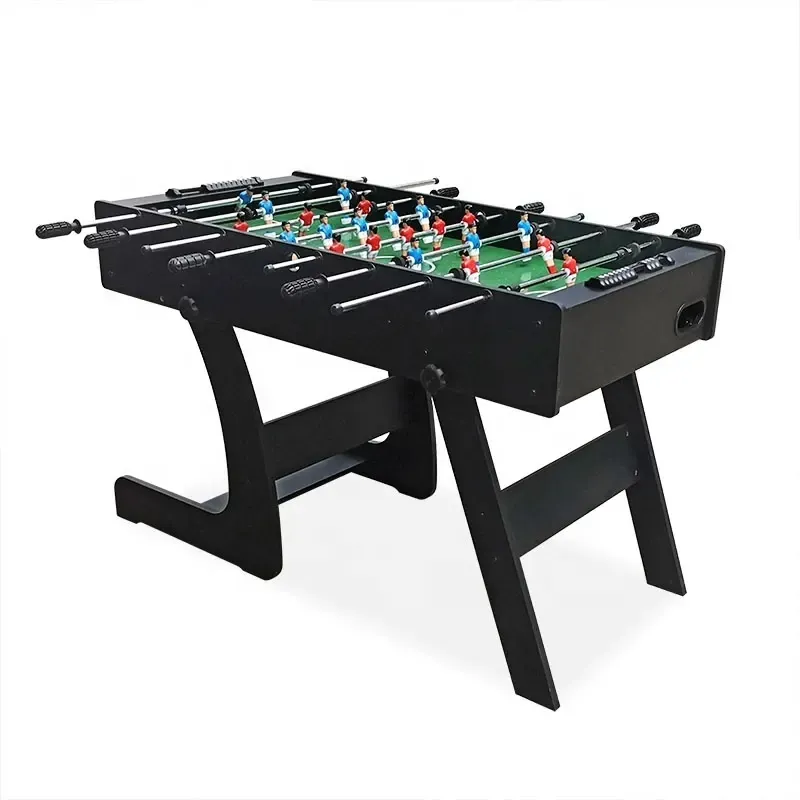 Manufacturer Factory Price Family Sports 4Ft Football Table Game Soccer Folding Foosball Table