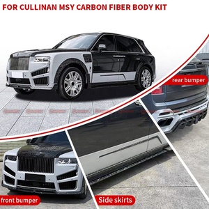 Kit de Carrocería para Rolls Royce Cullinan, Estilo MSY, de Fibra de Carbono Seca, Parachoques Delantero, Faldones Laterales, Guardabarros, Cejas de Rueda - Product Image 3