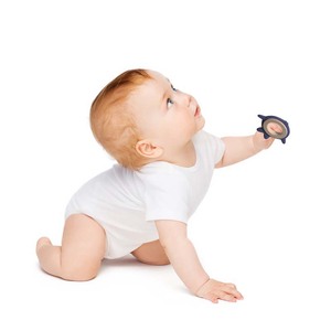 Première main gomme douloureuse soulager bébé jouets de dentition de qualité alimentaire Silicone bois anneau molaire sensoriel anneau de dentition bébé sucette - Product Image 6