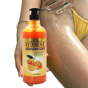 Le <span class=keywords><strong>gel</strong></span> douche à la vitamine C mélangé à la vitamine B3 éclaircissant hydrate les femmes pour rendre la <span class=keywords><strong>peau</strong></span> souple et brillante traitement des taches sombres - Product Image 4