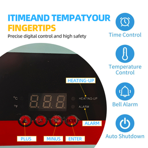 スライドアウト自動開閉式磁気昇華Tシャツ転写フラットベッド半自動ヒートプレス機 家庭用・小規模ビジネス用 - Product Image 3