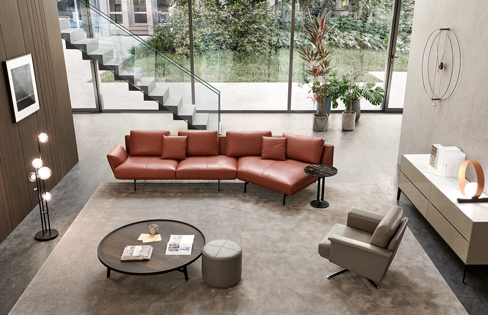 ミニマリストスタイル3シーターレセプションエグゼクティブオフィス