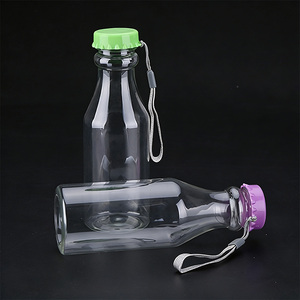 Bouteille en plastique multi-usage écologique en promotion – Garrafa de Plástico durable et portable avec cordon - Product Image 2