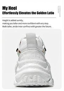 Zapatillas Chunky de Cuero Genuino para Hombre, Diseño Popular que Combina Estilos Retro y Contemporáneos, Cuero Premium (6-8cm) - Product Image 6