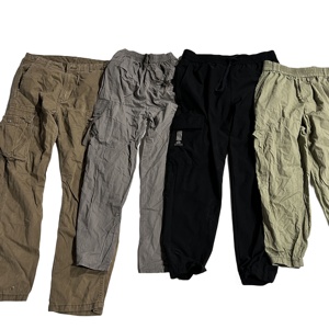Ballots <span class=keywords><strong>de</strong></span> Vêtements d'Occasion <span class=keywords><strong>de</strong></span> Chine Pantalons Cargo Homme Longs <span class=keywords><strong>de</strong></span> Seconde Main <span class=keywords><strong>de</strong></span> Haute Qualité Pantalons Courts à Poches pour Hommes Vendus en Lot - Product Image 2