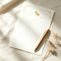 Papel de Escritura A4/A5/A6 Personalizado al por Mayor, Impresión Offset, Papel para Tarjetas de Agradecimiento y Cartas de Invitación, Precio