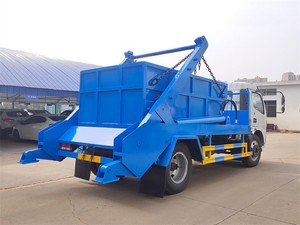 Camión de Basura con Brazo Oscilante Dongfeng 4X2 LHD RHD de 6m³, Económico, para Saneamiento Urbano y Comunidades Residenciales - Product Image 6