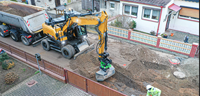 Kualitas baik 15.5ton crawler excavator SY155U(T4f)