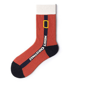 Chaussettes en coton personnalisées, 5 paires, chaussettes de Noël pour hommes, chaussettes fantaisie pour les fêtes, chaussettes formelles, cadeau de Noël d'hiver - Product Image 3