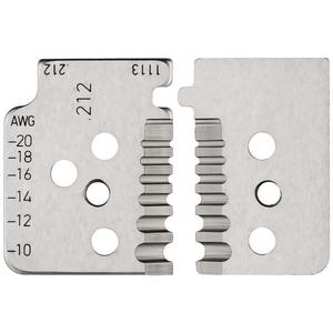 KNIPEX - 12 19 13 1 set of spare blades for 12 12 13 - EAN 4003773077558 <b>WIRE</b> <b>STRIPPERS</b> - Product Image 1