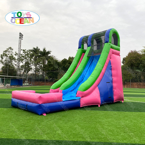 New Outdoor Children's <strong>Slide</strong> with <strong>Swimming</strong> <strong>Pool</strong> <strong>Slide</strong> Inflatable Water <strong>Slide</strong> for <strong>Sale</strong> - Product Image 3