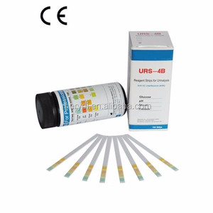 Bandelettes de test urinaire 4-en-1 (100 bandelettes) - Certifiées ISO - Kit d'autodiagnostic rapide en 30 secondes - Précision de 99,9 % - Matériel PVC/PET - Product Image 4