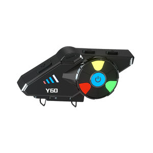 2024 nuovo Design Y60 ABS casco integrale casco moto blu dente auricolare - Product Image 1