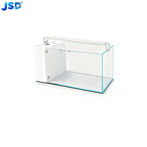 Filtro Laterale JSD per Acquario 12-32 Pollici, Vetro Ultra Trasparente, Pre-Filtro Magic Bag, Ugello a Becco d'Anatra, per Acquascaping - Product Image 1