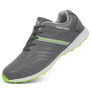 <span class=keywords><strong>Zapatos</strong></span> de <span class=keywords><strong>Golf</strong></span> Ligeros de Piel Sintética para Hombre, Calzado de Bádminton, Deportes al Aire Libre, Personalizados, para Entrenamiento de Golfistas, Gran Venta 2026 - Product Image 5