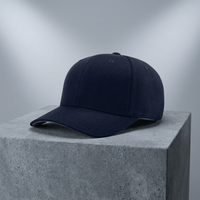 Casquette de baseball unie à 6 panneaux, personnalisable, style Richardson 185, en sergé de coton, casquettes ajustées