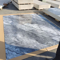 Feuille de marbre en PVC imperméable à 100% et résistante aux UV pour les murs de la salle de bain et des zones humides