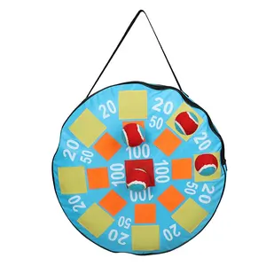 Placa de dardos para crianças, com 4 bolas pegajosas, conjunto de placa de dardos com gancho, brinquedo seguro e clássico para meninos e meninas de 3 anos de idade