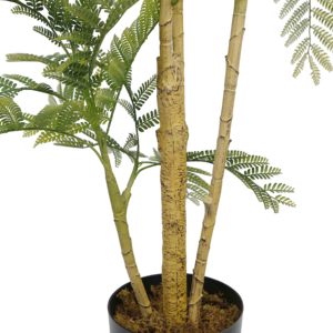 200 ซม.ประดิษฐ์พืชในร่มสูง <span class=keywords><strong>Jacaranda</strong></span> ต้นไม้หม้อประดิษฐ์สําหรับตกแต่งบ้าน - Product Image 4