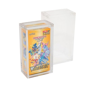 UV Resistant Acrylic V Star <b>Small</b> Japanese Pokemoned Booster <b>Box</b> Case - Product Image 1