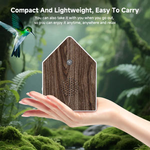 Caja de Música Original con Sonidos de Aves, Caja de Música para Atraer Aves en Interiores, Vogel Muziekdoos, Vogelzang para Relajación, Ruido Blanco y Entretenimiento - Product Image 2