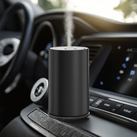 Diffuseur d'arôme de voiture USB compact Mini humidificateur de véhicule pour bureau à domicile et voyage Diffuseur de parfum portable sans eau pour bureau de voiture