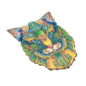 Pabrik Kustom Kayu 3d Unik Berbentuk Potongan Jigsaw <span class=keywords><strong>Puzzle</strong></span> Bentuk Hewan Kayu <span class=keywords><strong>Puzzle</strong></span> Permainan <span class=keywords><strong>Puzzle</strong></span> - Product Image 5