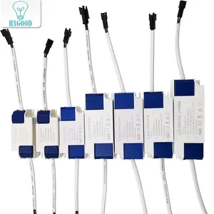 Transformadores de iluminación LED de 1 a 36W, fuente de alimentación AC100-240V, adaptador de controlador de corriente constante LED de alta calidad, 300MA para luces LED