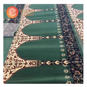 Alfombra de Oración para <span class=keywords><strong>Mezquita</strong></span> con Diseño Islámico de Diferentes Patrones, 100% Polipropileno Bcf - Product Image 4