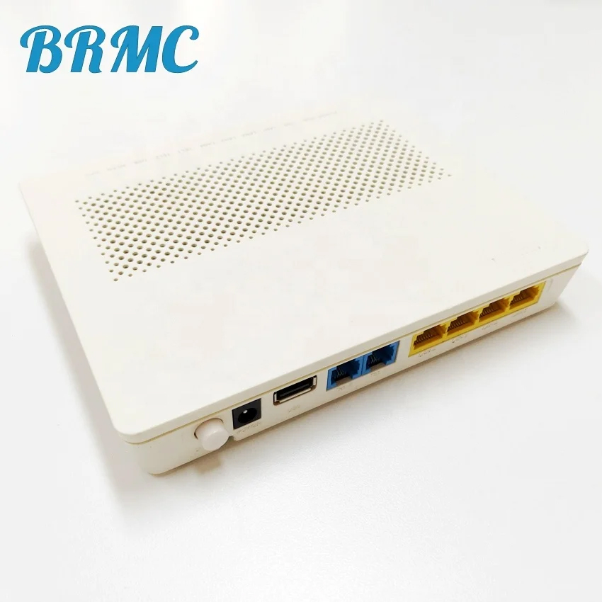 USED HG8346M 4FE LAN + 2TEL 2.4G WIFI USB GEPON FTTH English Firmware Terminal XPON ONT GPON ONU HG8346M