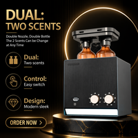 Diffuseur d'arômes Crearoma au design élégant en aluminium, diffuseur de parfum électrique lumineux, bouteille de 200 ml, commande Bluetooth, machine à parfum