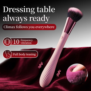 Masajeador Vibrador Recargable por USB, 100% Impermeable, Seguro para el Cuerpo, 10 Frecuencias, Varita AV, Masturbador Eléctrico - Product Image 1