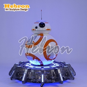 Artisanat en résine BB-8 directement de l'usine, design élégant Warsta, modèle <span class=keywords><strong>Star</strong></span> <span class=keywords><strong>Wars</strong></span> pour Noël et Halloween - Product Image 1
