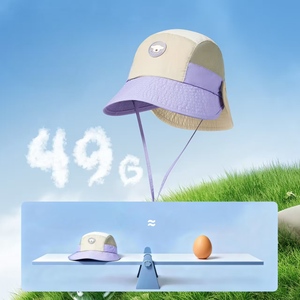 Chapeau de soleil bébé Lemonkid <span class=keywords><strong>anti</strong></span>-<span class=keywords><strong>UV</strong></span> en stock, chapeau bob respirant pour enfants avec grande visière en caoutchouc surélevée, <span class=keywords><strong>casquette</strong></span> de baseball à séchage rapide - Product Image 2
