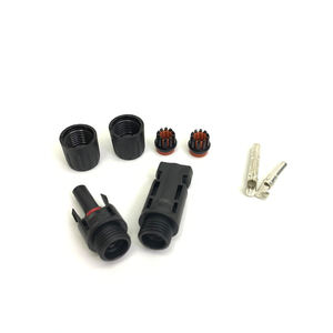 1 <span class=keywords><strong>paire</strong></span> <span class=keywords><strong>de</strong></span> <span class=keywords><strong>connecteurs</strong></span> mâle-femelle 1000V pour panneau solaire, pour câble solaire - Product Image 2