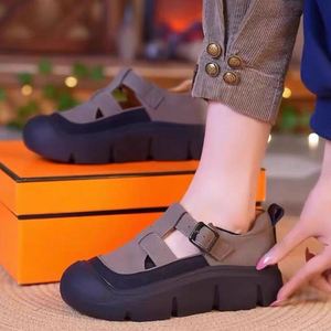 Summer Casual Sports <b>Shoes</b> Breathable Mesh Upper Rubber Outsole Thick Soles Ultra-light Non-fatiguing <b>Height</b>-<b>increasing</b> <b>Shoes</b> - Product Image 2
