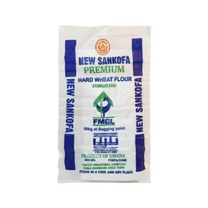 Saco tecido pp/sack para arroz/farinha/comida/trigo 40kg/50kg/100kg