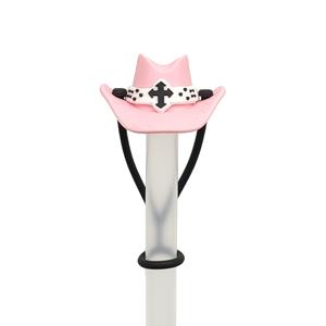 Nouveau Style Tumbler <span class=keywords><strong>Accessoires</strong></span> Mignon Silicone Paille Couvre Anti-Poussière Paille Caps Paille Topper - Product Image 3