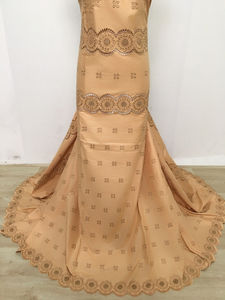 Tela de Encaje Africana al por Mayor, Alta Calidad de Dubái, Algodón Seco Nigeriano para Hombre - Product Image 3