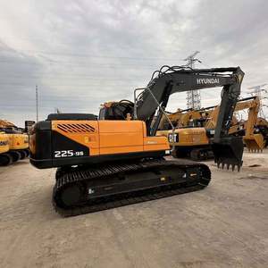 Excavadora de cadenas Hyundai 225-9S, marca coreana, 22 toneladas, motor Laidong, cilindro hidráulico Eaton, PLC de alta eficiencia, ¡gran oferta! - Product Image 6