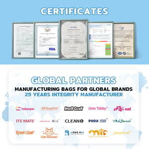 Bán buôn tùy chỉnh in Ziplock nhôm lá thức ăn vật nuôi đứng lên túi có khóa kéo doypack 250g-1000g cho bao bì thức ăn cho chó mèo - Product Image 5