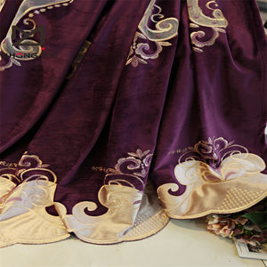 Tenda in tessuto Jacquard per <span class=keywords><strong>porta</strong></span> Fancy Swag 100% poliestere soggiorno accetta disegni di <span class=keywords><strong>tende</strong></span> personalizzati tenda a onde per tutte le stagioni - Product Image 2