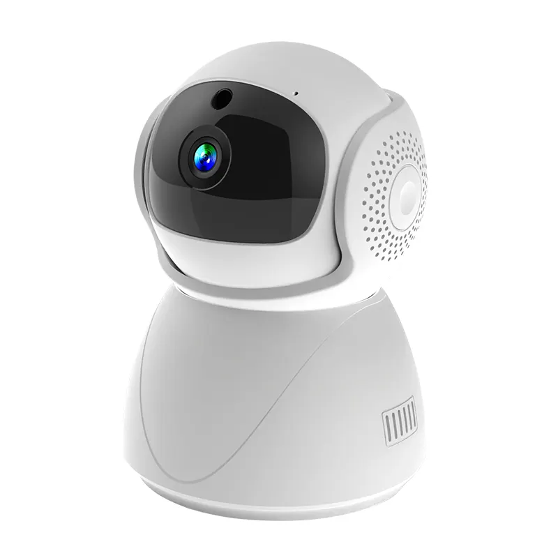 Supporto per telecamera per scuotimento domestico per interni scheda TF 360 telecamera per cctv di sicurezza panoramica 5G WiFi dual band che scuote la telecamera per la testa