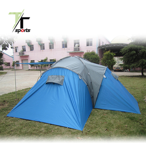 Tente de camping en plein air avec 2 pièces, <span class=keywords><strong>1</strong></span> salon, étanche, extra grand espace, tente pour 12 personnes, tente familiale - Product Image 2
