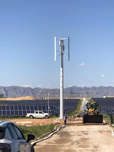 5KW 바람 태양 하이브리드 전원 시스템 48v 풍력 터빈 발전기 그리드 시스템 전체 키트 홈 농장 사용 - Product Image 3