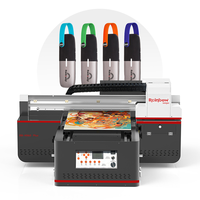 Wholesale DIY Print on Phone Case Credit Card Textil A2 Size Sublimation T Shirt Printing Machine Digital UV Inkjet Printer